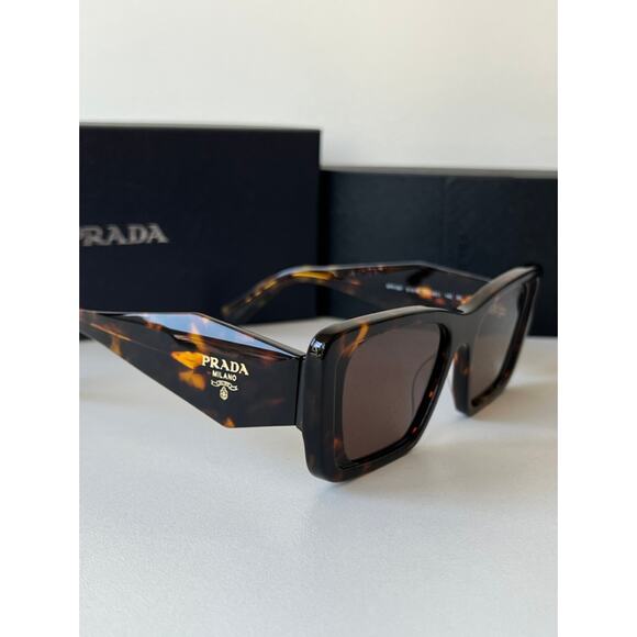 NEW Prada PR08YS Sunglasses in Havana Brown - Picture 4 of 6